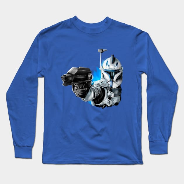 Rex...Captain Rex Long Sleeve T-Shirt by @Isatonic